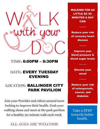 WALK WITH DOC